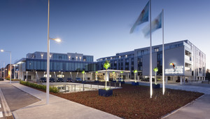 Extérieur de nuit - Van Der Valk Hotel Mons Congres - Belgium
