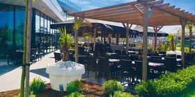 Restaurant Terrace at Van Der Valk Hotel Mons Congres